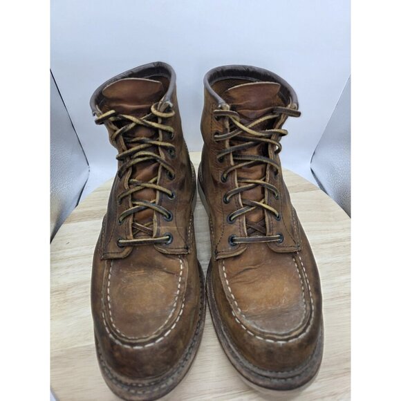 Red Wing Heritage 1907 Classic Moc Toe Copper 6" 8 1/2 D 8.5 boots - Picture 4 of 8